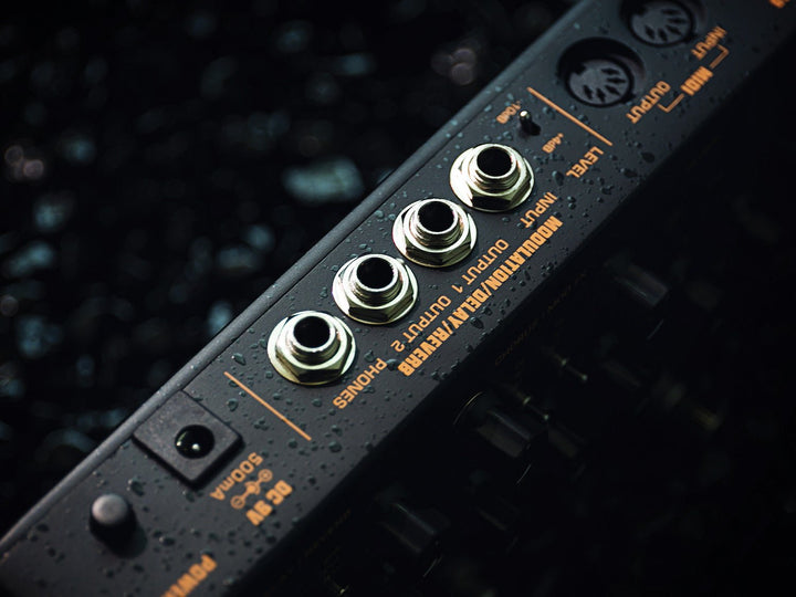 NUX Cerberus Guitar Effect Pedal - Multi - Effect Processor with Analog Preamp, Drive, Delay, Reverb, and Full MIDI Control - Ev - Entz Music