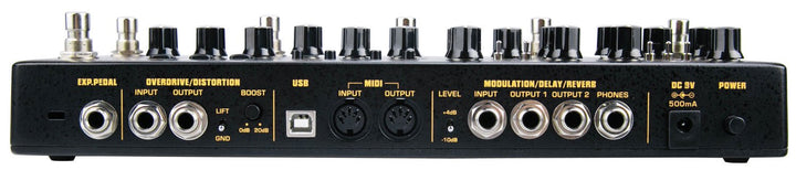 NUX Cerberus Guitar Effect Pedal - Multi - Effect Processor with Analog Preamp, Drive, Delay, Reverb, and Full MIDI Control - Ev - Entz Music