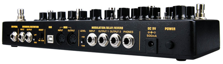 NUX Cerberus Guitar Effect Pedal - Multi - Effect Processor with Analog Preamp, Drive, Delay, Reverb, and Full MIDI Control - Ev - Entz Music