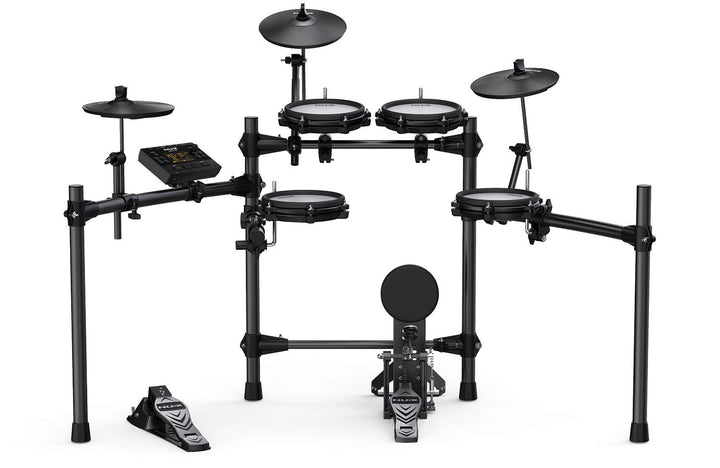 NUX DM - 210 Digital Drum Kit - Complete Electronic Drum Kit with Mesh Pads, Dual - Zone Triggers, and Bluetooth Connectivity - Ev - Entz Music