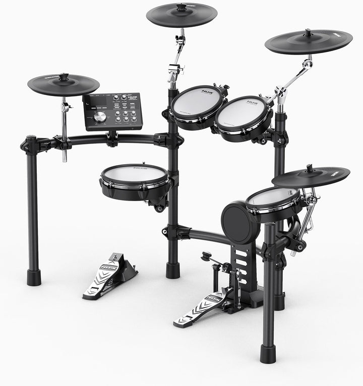 NUX DM - 7X Digital Drum Kit - High - End Electronic Drum Set with Remo Mesh Heads and Multi - Zone Triggering - Ev - Entz Music