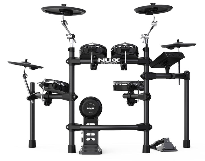 NUX DM - 7X Digital Drum Kit - High - End Electronic Drum Set with Remo Mesh Heads and Multi - Zone Triggering - Ev - Entz Music