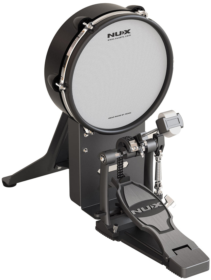 NUX DM - 8 Digital Drum Kit - Flagship Electronic Drum Set with Remo Mesh Heads, Multi - Zone Cymbals, and Advanced Sound Module - Ev - Entz Music