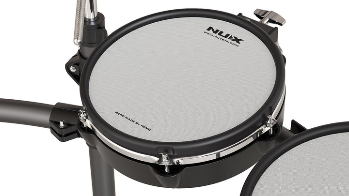 NUX DM - 8 Digital Drum Kit - Flagship Electronic Drum Set with Remo Mesh Heads, Multi - Zone Cymbals, and Advanced Sound Module - Ev - Entz Music
