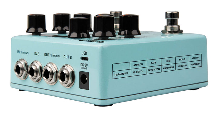 NUX Duo Time Dual Delay Pedal - Ev - Entz Music