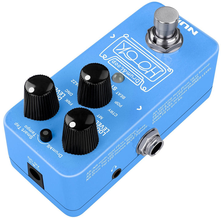 NUX Hook Drum & Looper Pedal - Ev - Entz Music
