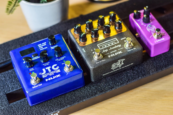 NUX JTC Drum+Loop PRO Dual Pedal - Ev - Entz Music