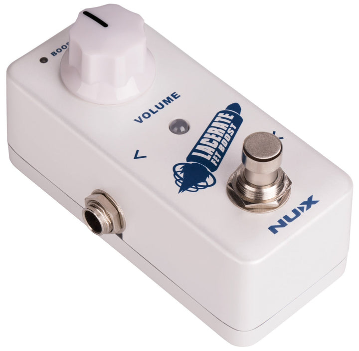 NUX Lacerate FET Boost Pedal – Clean & Crank Boost, Dual FET Circuit, Compact Design - Ev - Entz Music