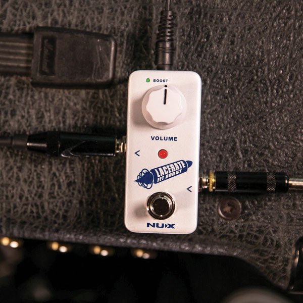 NUX Lacerate FET Boost Pedal – Clean & Crank Boost, Dual FET Circuit, Compact Design - Ev - Entz Music