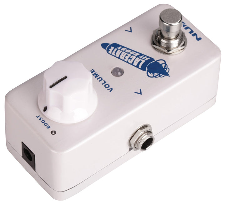 NUX Lacerate FET Boost Pedal – Clean & Crank Boost, Dual FET Circuit, Compact Design - Ev - Entz Music