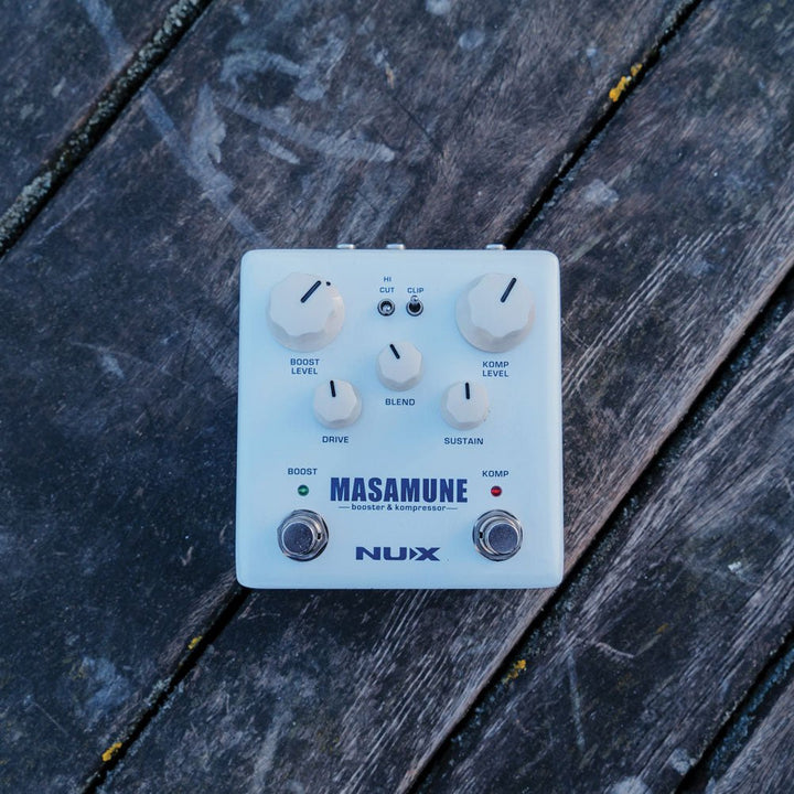 NUX Masamune Booster & Kompressor Pedal - Ev - Entz Music