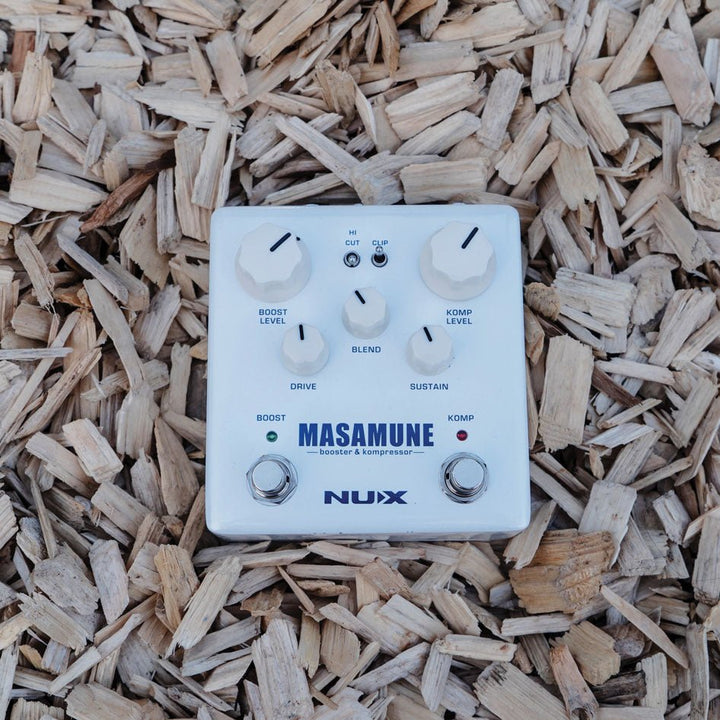 NUX Masamune Booster & Kompressor Pedal - Ev - Entz Music