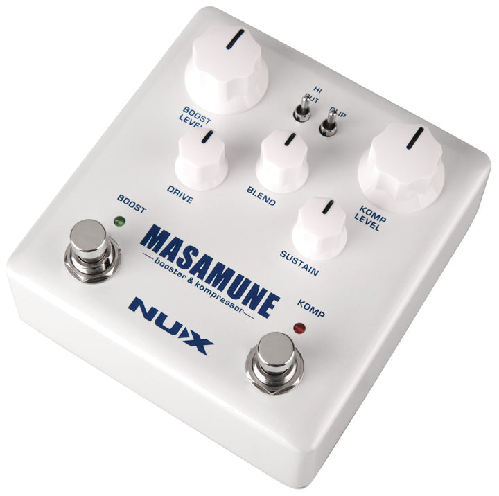 NUX Masamune Booster & Kompressor Pedal - Ev - Entz Music