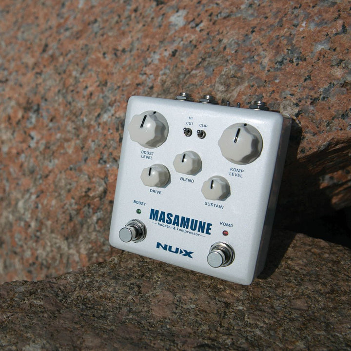 NUX Masamune Booster & Kompressor Pedal - Ev - Entz Music