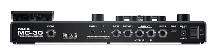 NUX MG - 30 Multi - Effect Modeler - Ev - Entz Music