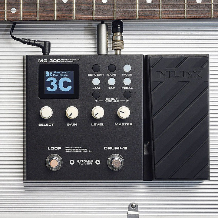 NUX MG - 300 Guitar Multi - FX Pedal - Ev - Entz Music