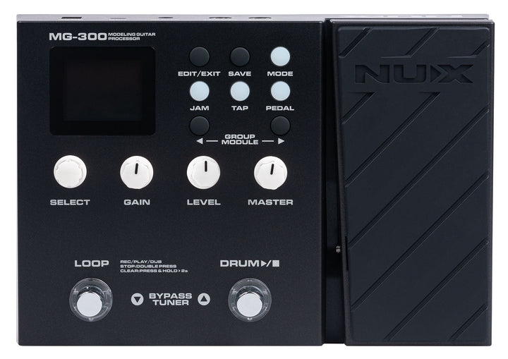NUX MG - 300 Guitar Multi - FX Pedal - Ev - Entz Music