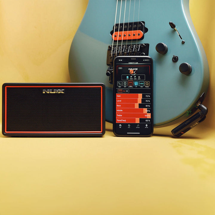 NUX Mighty Air Guitar/Bass Amp with Wireless Bug - Ev - Entz Music