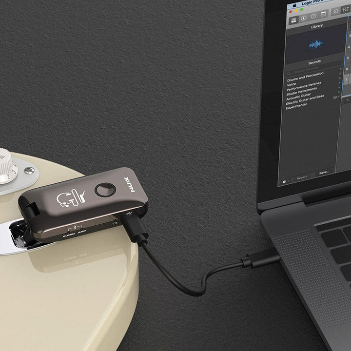 NUX Mighty Plug Headphone Amplifier with Bluetooth & USB - Ev - Entz Music