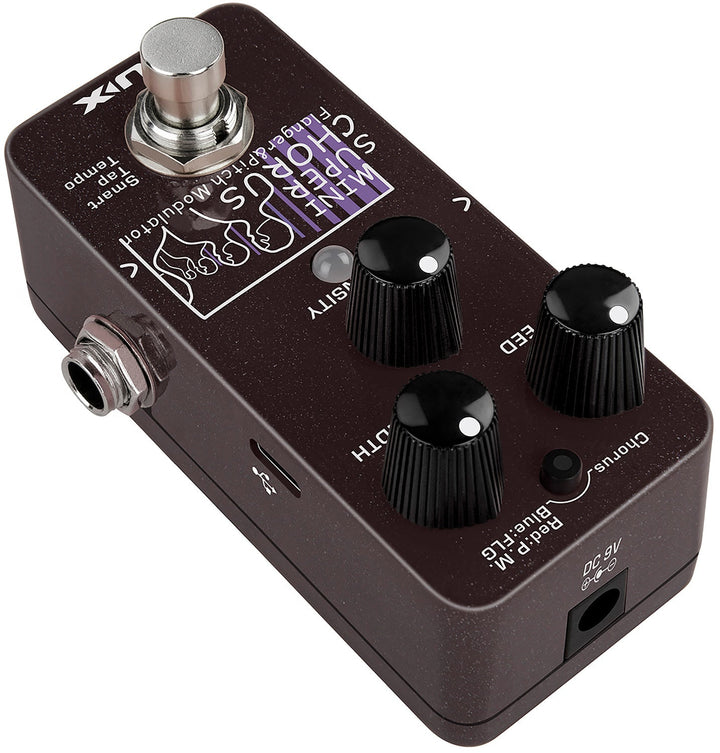 NUX Mini Super Chorus - Flanger Pedal - Ev - Entz Music