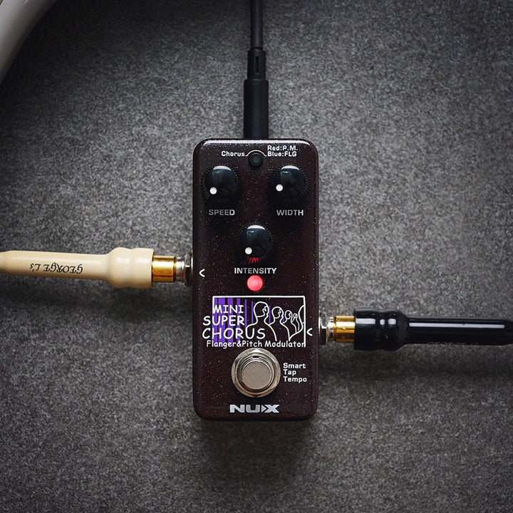 NUX Mini Super Chorus - Flanger Pedal - Ev - Entz Music