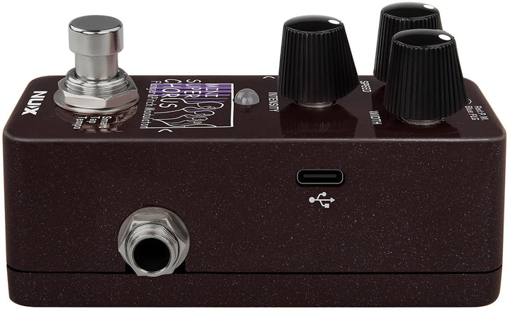 NUX Mini Super Chorus - Flanger Pedal - Ev - Entz Music