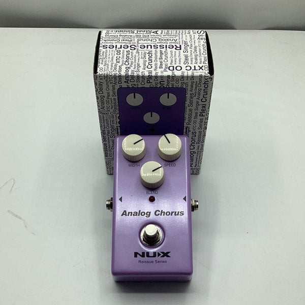 NUX Reissue Analog Chorus Guitar Effects Pedal - Ev - Entz Music