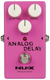 NUX Reissue Analog Delay Pedal - Vintage Echo Effects for Guitar & Bass - Ev - Entz Music