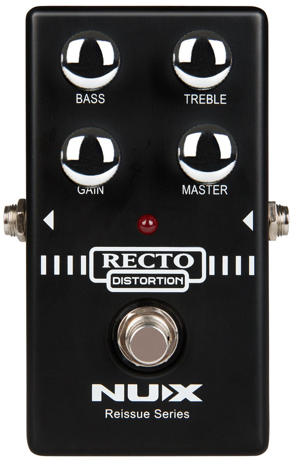 NUX Reissue REC TO Distortion Pedal - High - Gain US Amp Simulation for Guitar & Bass - Ev - Entz Music