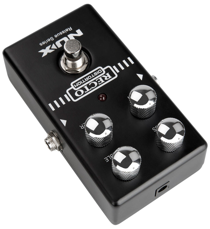 NUX Reissue REC TO Distortion Pedal - High - Gain US Amp Simulation for Guitar & Bass - Ev - Entz Music