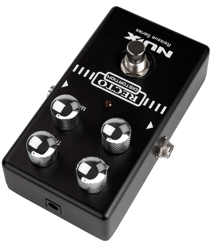 NUX Reissue REC TO Distortion Pedal - High - Gain US Amp Simulation for Guitar & Bass - Ev - Entz Music