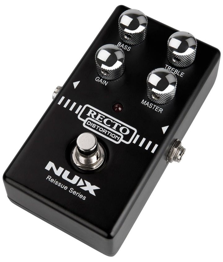NUX Reissue REC TO Distortion Pedal - High - Gain US Amp Simulation for Guitar & Bass - Ev - Entz Music