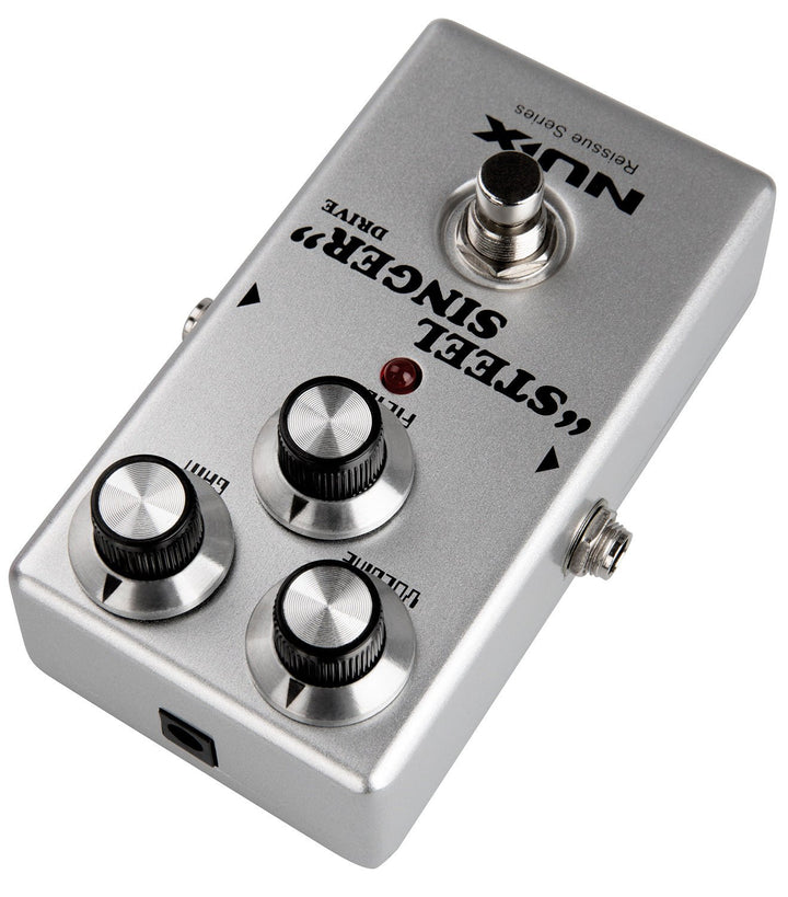 NUX Reissue Steel Singer Drive Pedal - Boutique Tube Amp Tone for Guitar & Bass - Ev - Entz Music