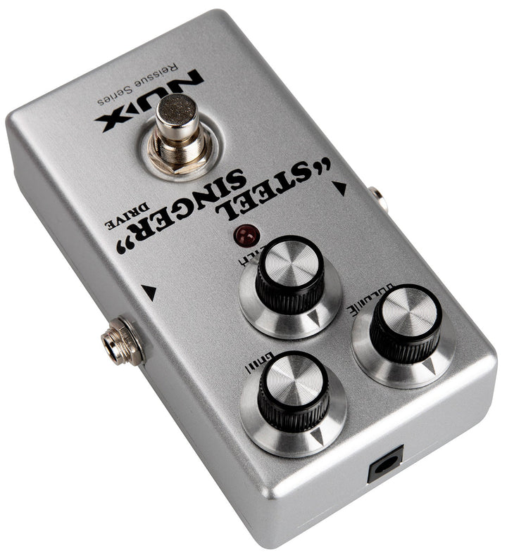 NUX Reissue Steel Singer Drive Pedal - Boutique Tube Amp Tone for Guitar & Bass - Ev - Entz Music