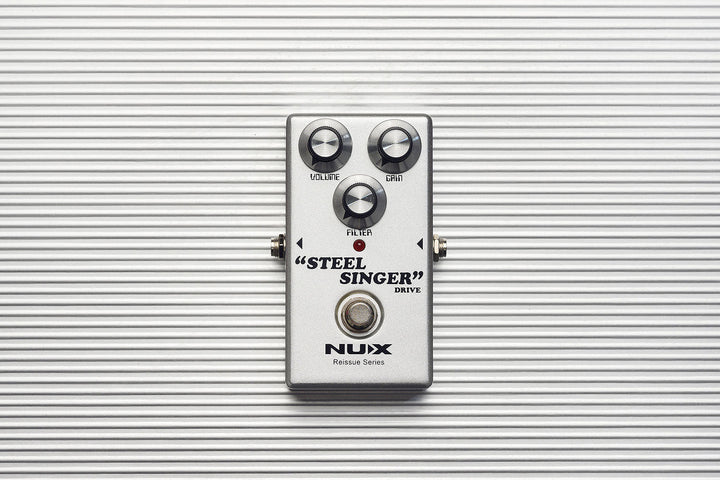 NUX Reissue Steel Singer Drive Pedal - Boutique Tube Amp Tone for Guitar & Bass - Ev - Entz Music