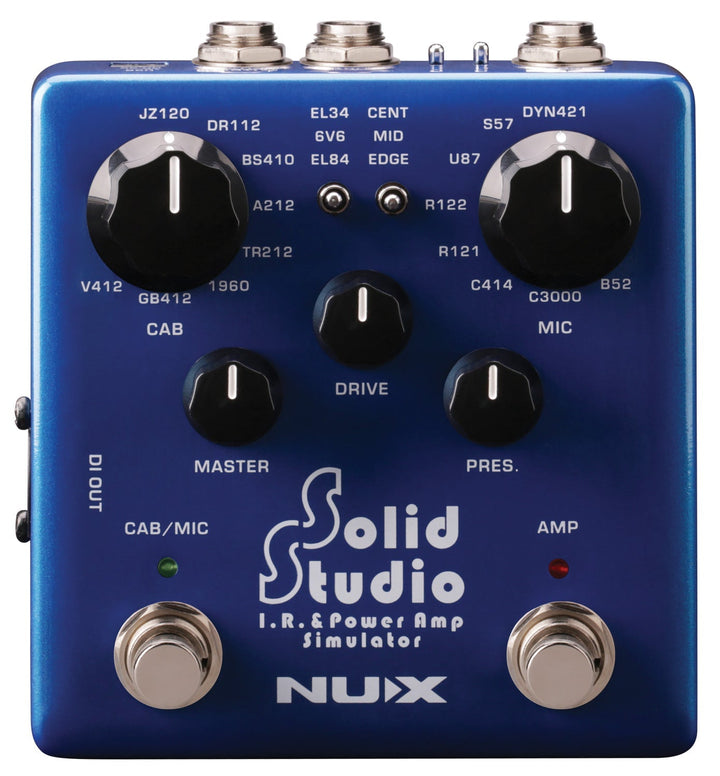 NUX Solid Studio IR & Power Amp Simulator - Ev - Entz Music