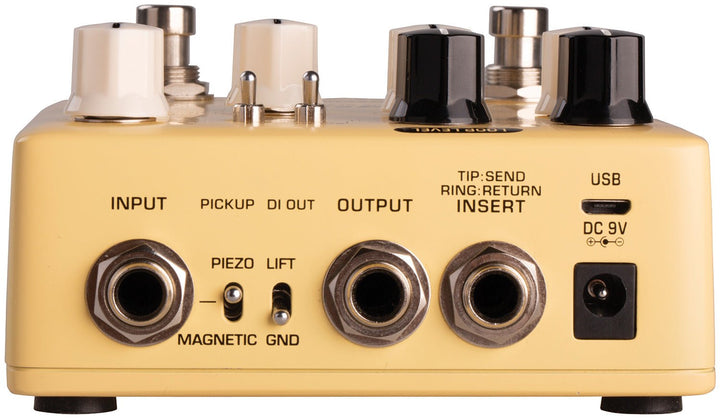 NUX Stageman Floor Acoustic Preamp DI Pedal - Ev - Entz Music