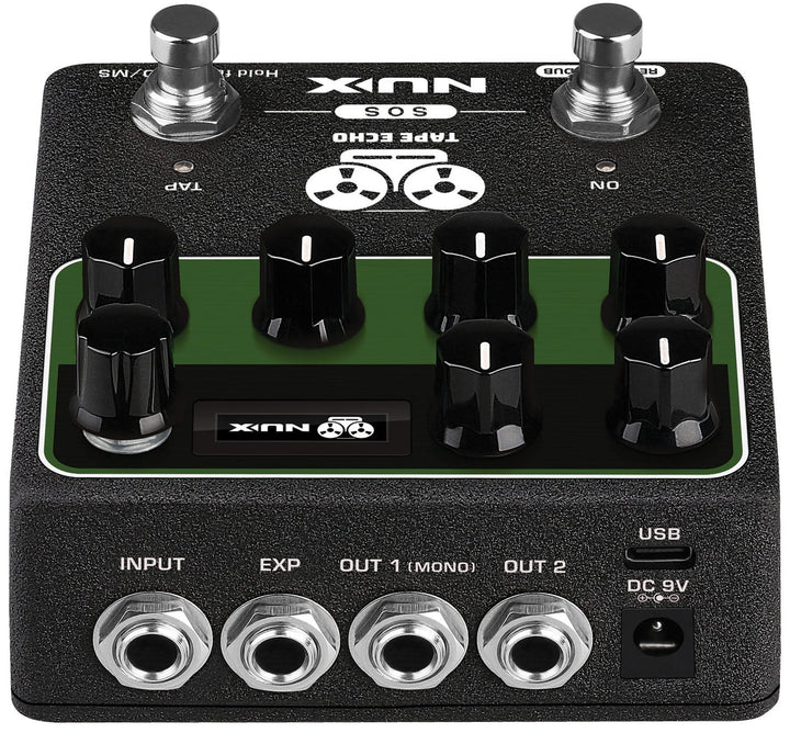NUX Tape Echo Effect Pedal - Ev - Entz Music