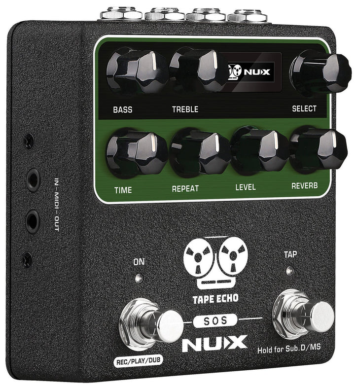 NUX Tape Echo Effect Pedal - Ev - Entz Music