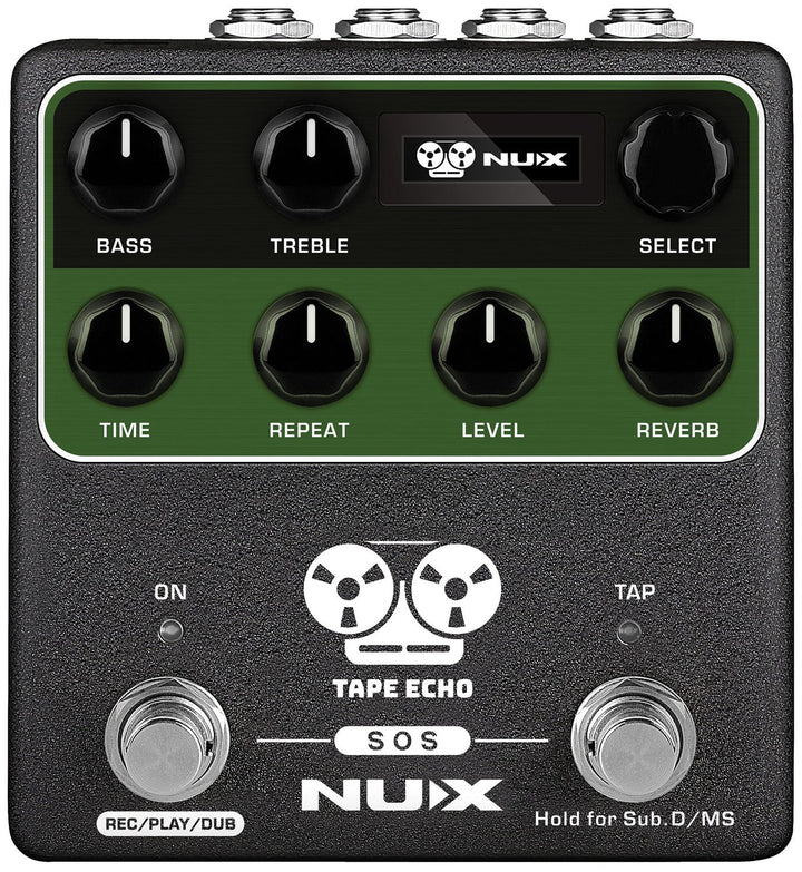 NUX Tape Echo Effect Pedal - Ev - Entz Music