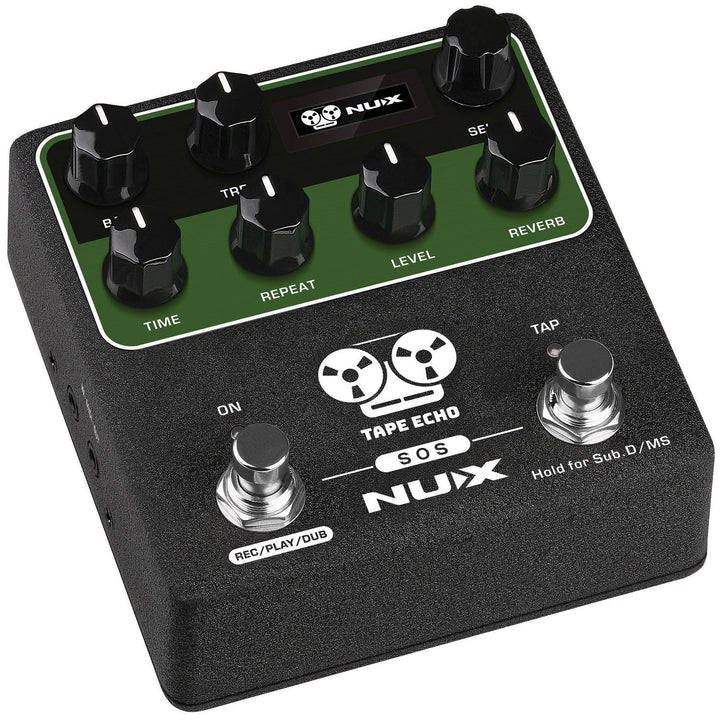 NUX Tape Echo Effect Pedal - Ev - Entz Music