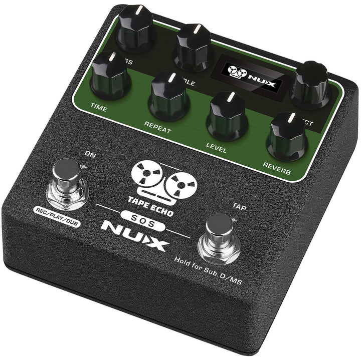 NUX Tape Echo Effect Pedal - Ev - Entz Music