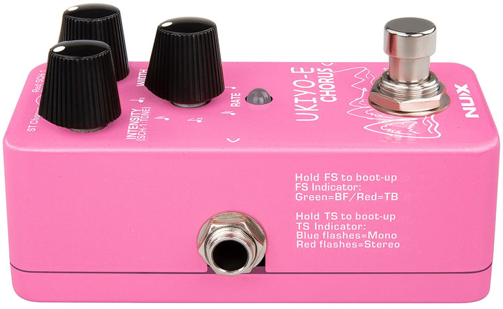 NUX Ukiyo - E Mini Chorus Pedal - Ev - Entz Music