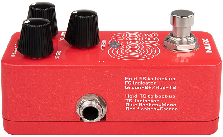 NUX Voodoo Vibe Mini Pedal - Ev - Entz Music
