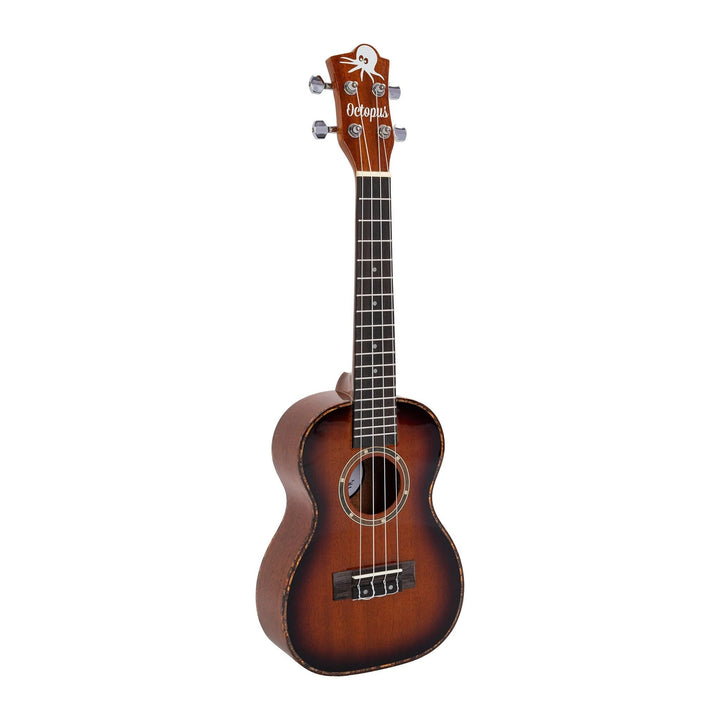 Octopus Concert Ukulele - Mahogany Gloss - Ev - Entz Music