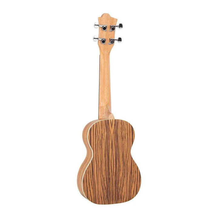 Octopus Soprano Ukulele - Zebra wood - Ev - Entz Music