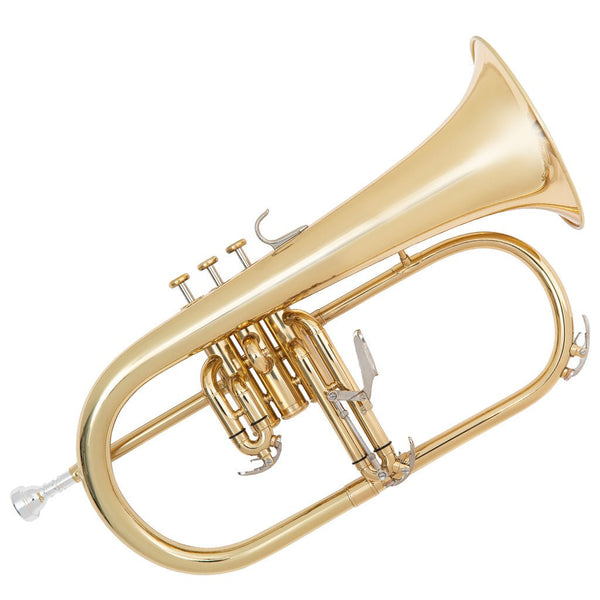 Odyssey Debut 'Bb' Flugel Horn Outfit with Case - Ev - Entz Music