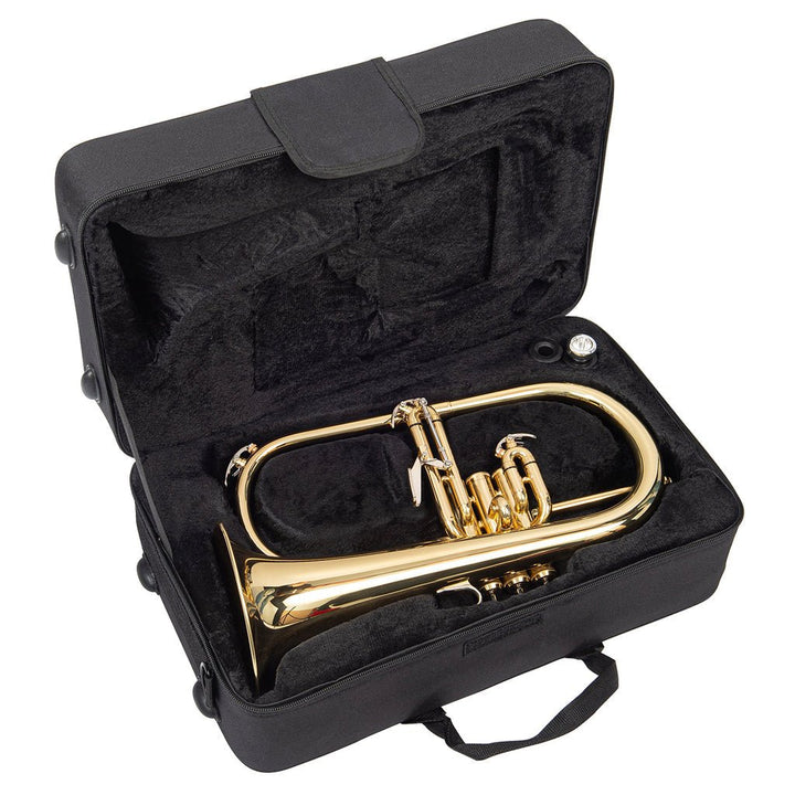 Odyssey Debut 'Bb' Flugel Horn Outfit with Case - Ev - Entz Music