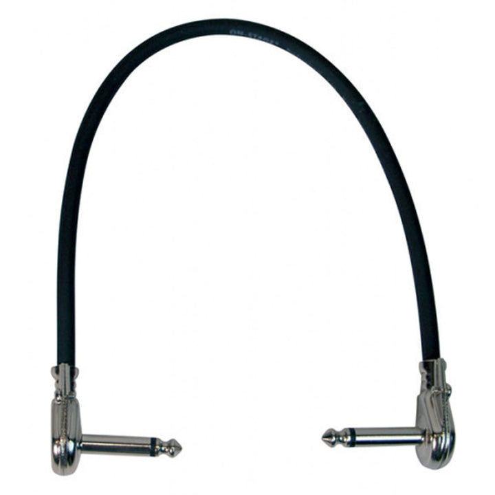On - Stage 1' Patch Cable with Pancake - Style Connectors – Ideal for Compact Pedalboards - Ev - Entz Music