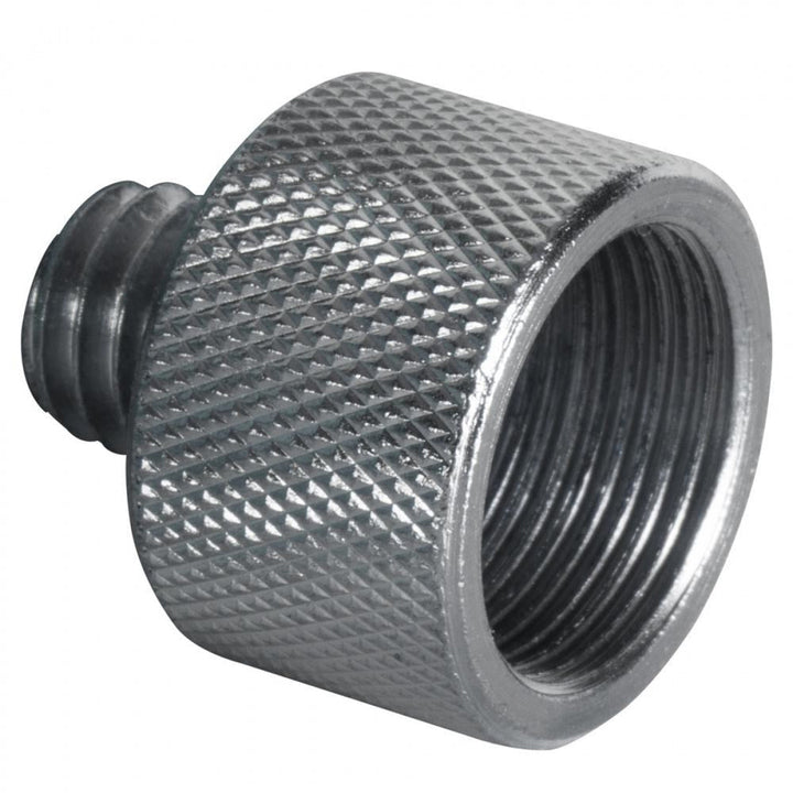 On - Stage 3/8" Male to 5/8" Female Mic Screw Adapter - Compatible with Mic Stands and Clips - Ev - Entz Music